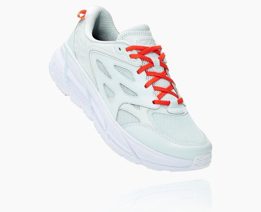 Hoka One One Koşu Ayakkabısı Erkek Mavi/Kırmızı - Clifton L - OP6320851